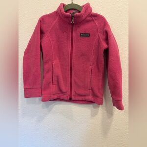 Columbia Vibrant Pink Fleece Jacket